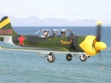 A YAK52 over False Bay
