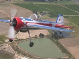 A YAK55 over the Cape Winelands