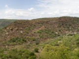 Esiweni Panorama shot - view in front of lodge