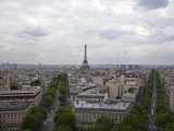 Par_11 - The Eiffel Tower from the top of the Arc de Triomphe